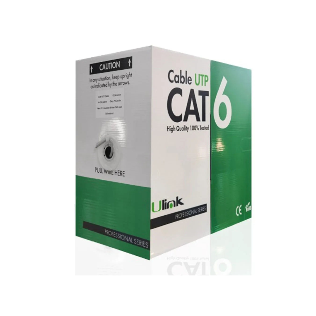 CABLE UTP CAT6 GRIS 305M ULINK