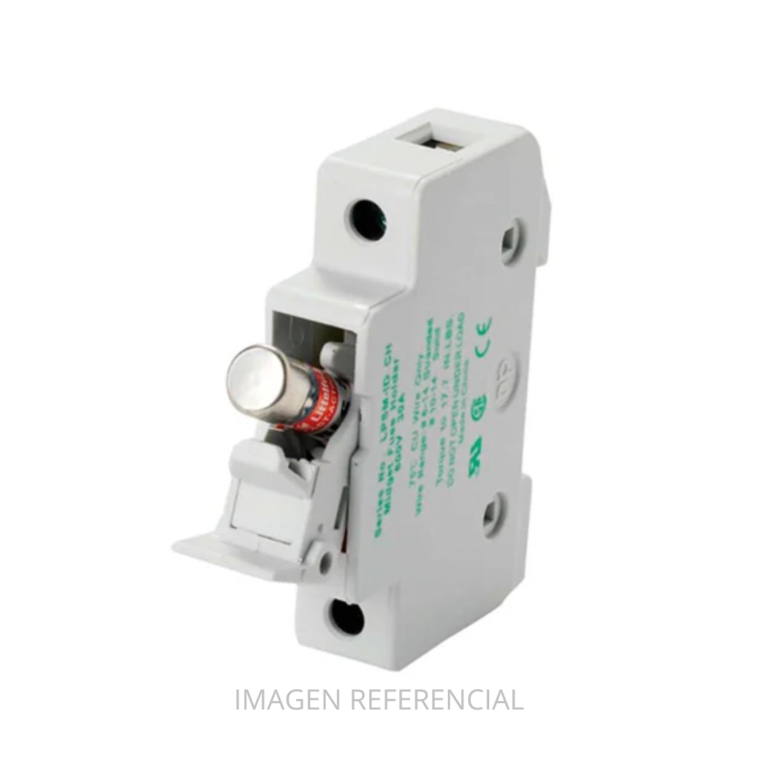 PORTA FUSIBLE CILINDRICO ZJBENY 10X38MM 1000VDC 30A