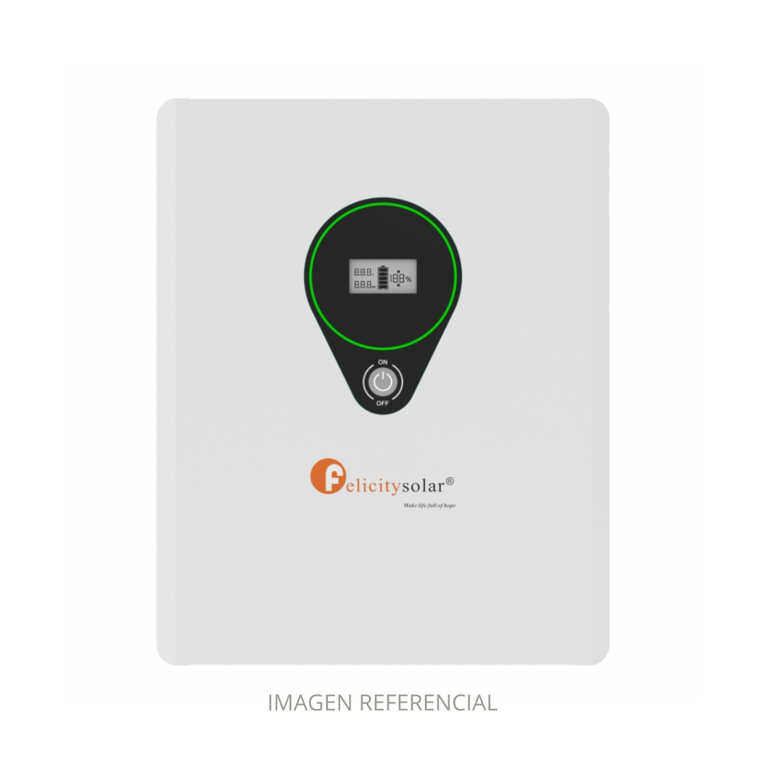 BATERIA DE LITIO FELICITY 24V 100AH 2.5KW LPBF24100