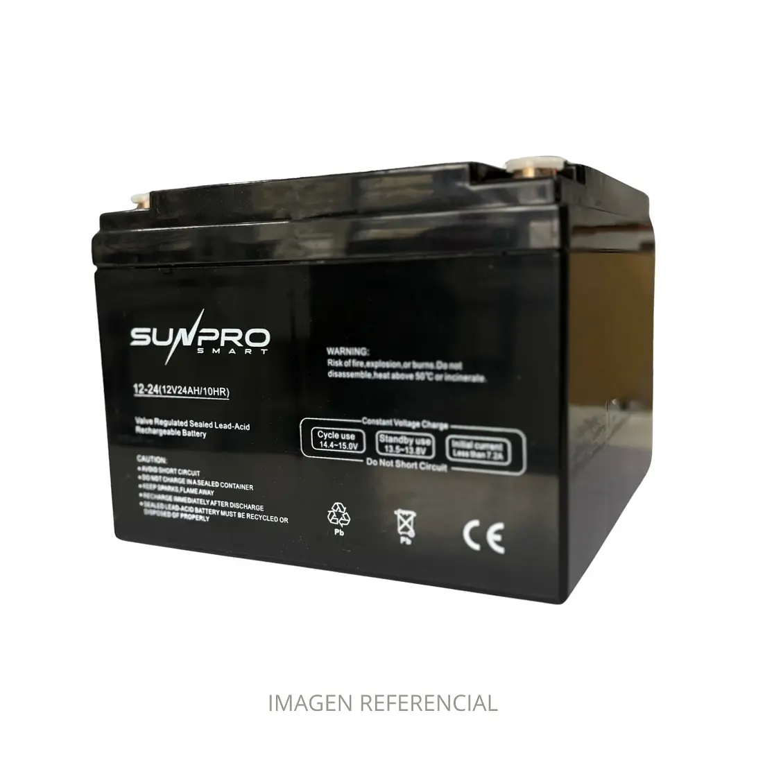 BATERIA AGM 12V 24A SUNPRO