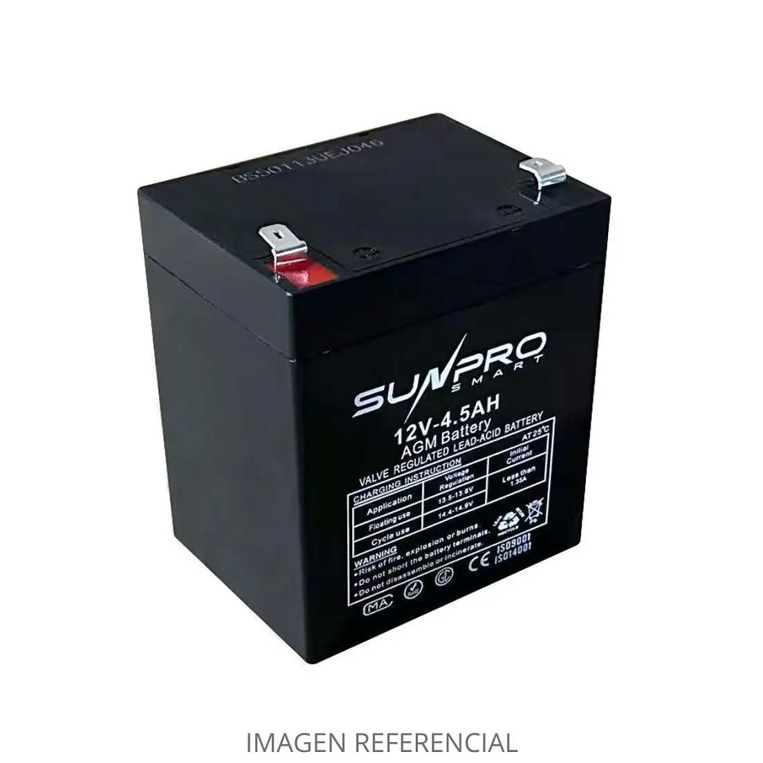 BATERIA L.A.POWER 4V 4.5AH