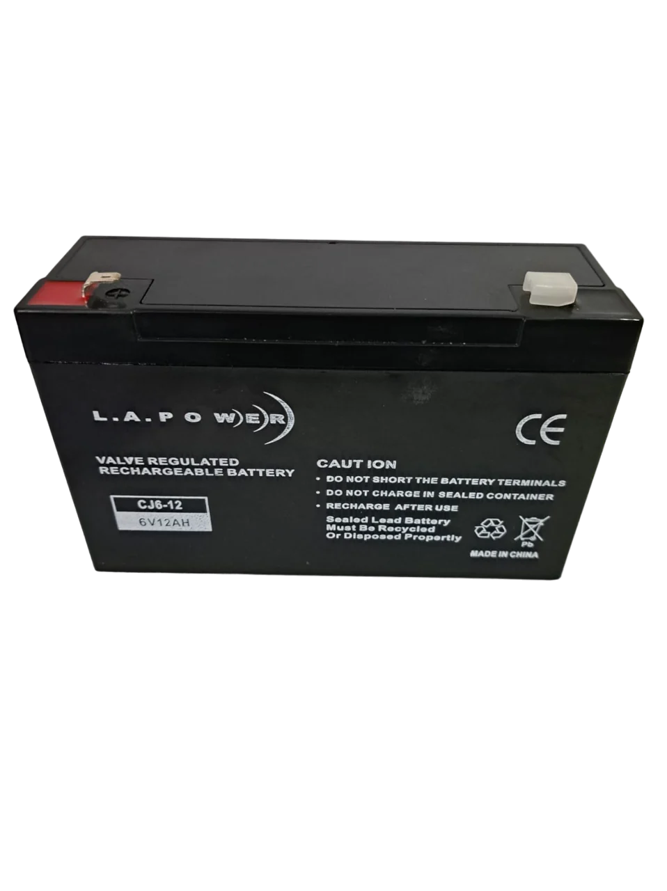 BATERIA L.A POWER 6V 12AMP