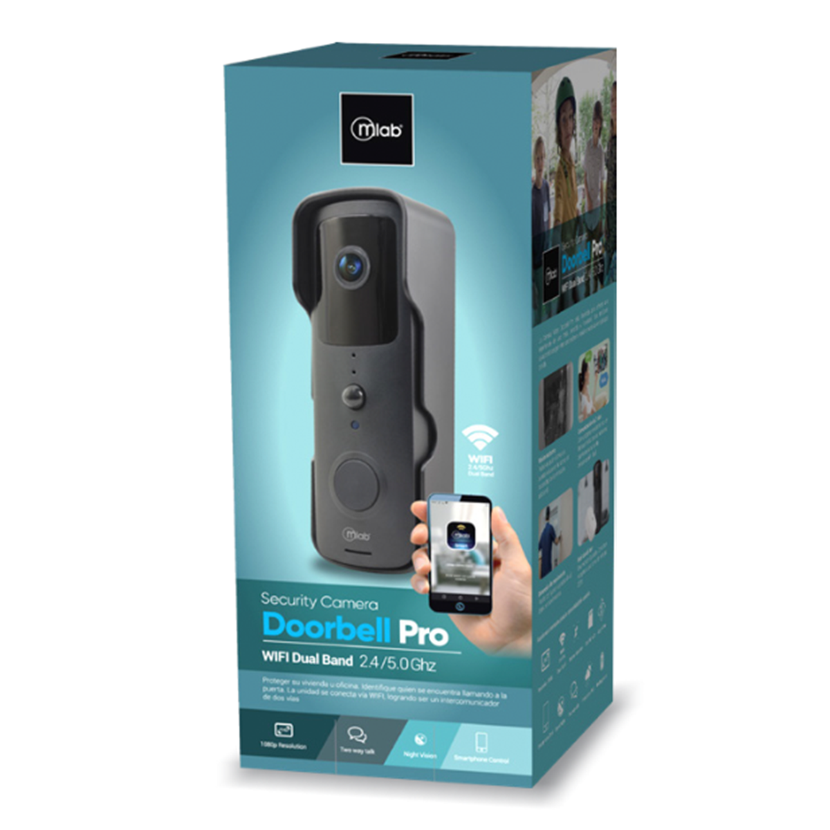 VIDEO PORTERO DOORBELL-PRO 1080P WIFI