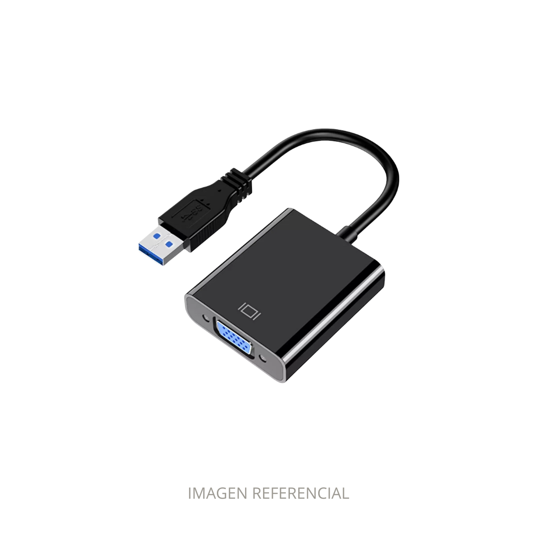 CABLE ADAPTADOR HDMI A VGA 1.5M MALLA COD.9348 CON FILTRO