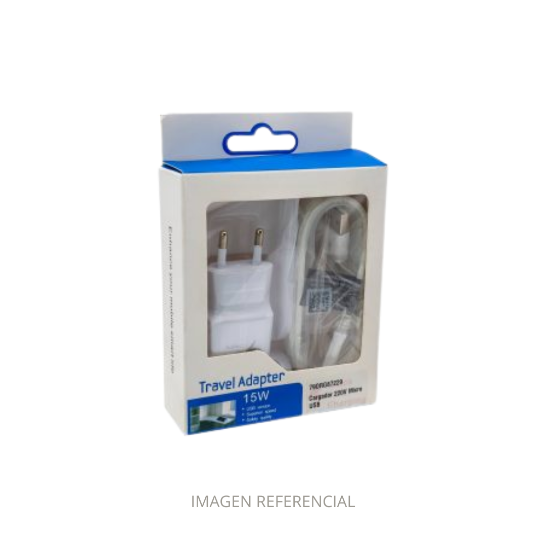 CARGADOR 220V MICRO USB 15W