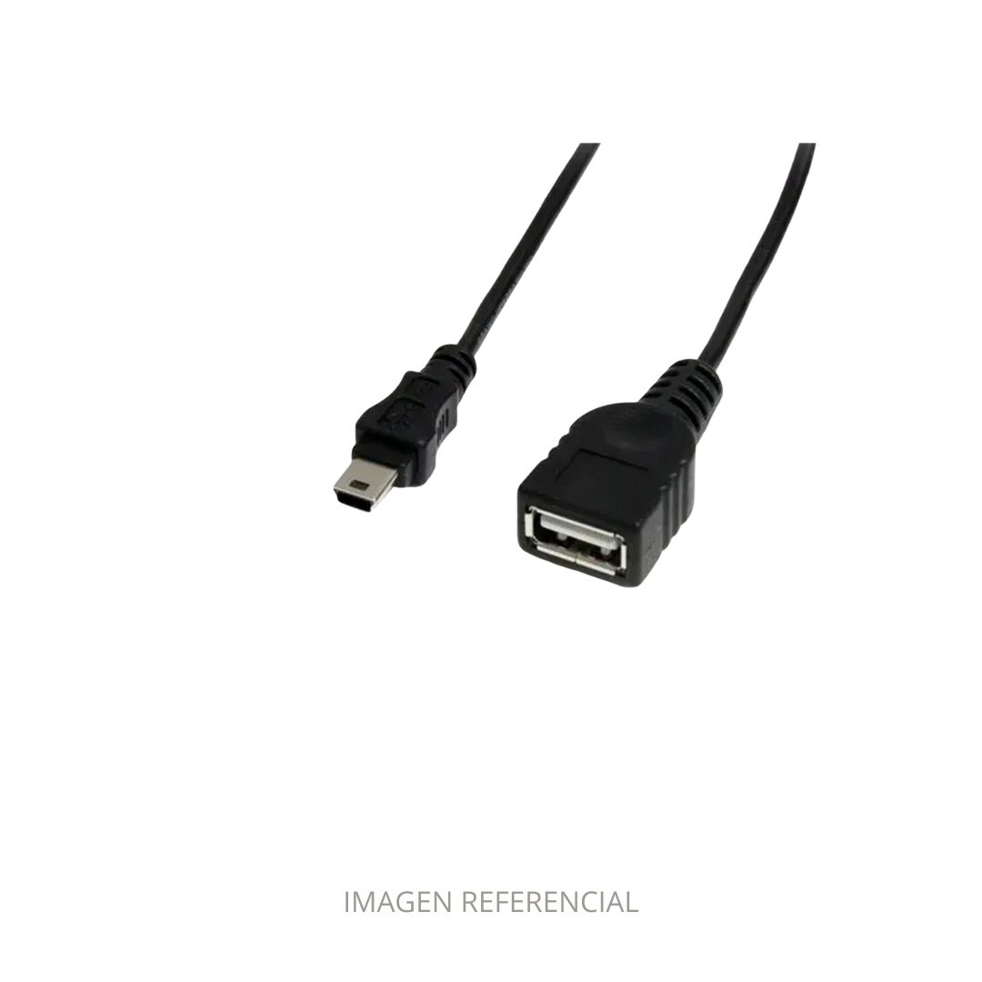 CABLE MINI USB MACHO A USB HEMBRA 30CM CA-710F