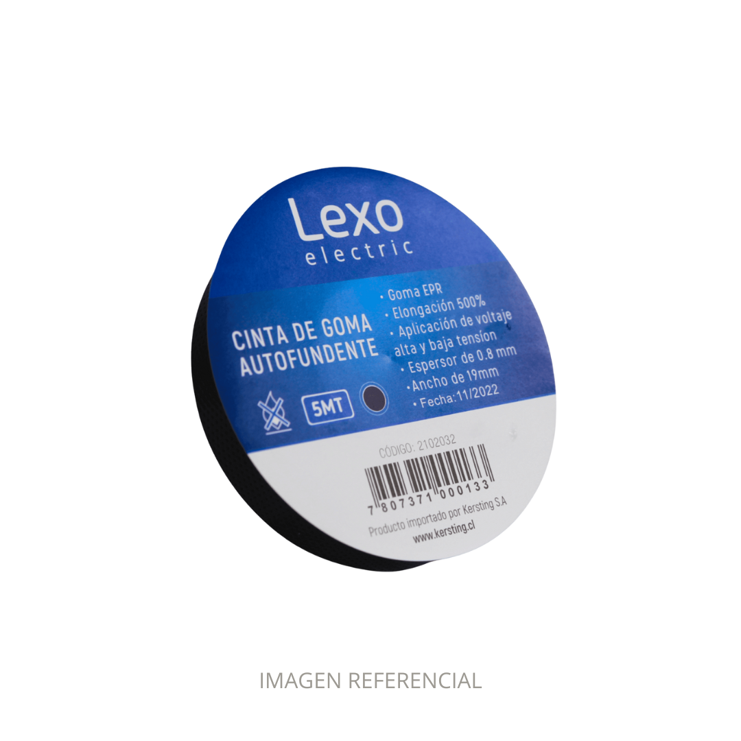 CINTA DE GOMA AUTOFUNDENTE 5M LEXO