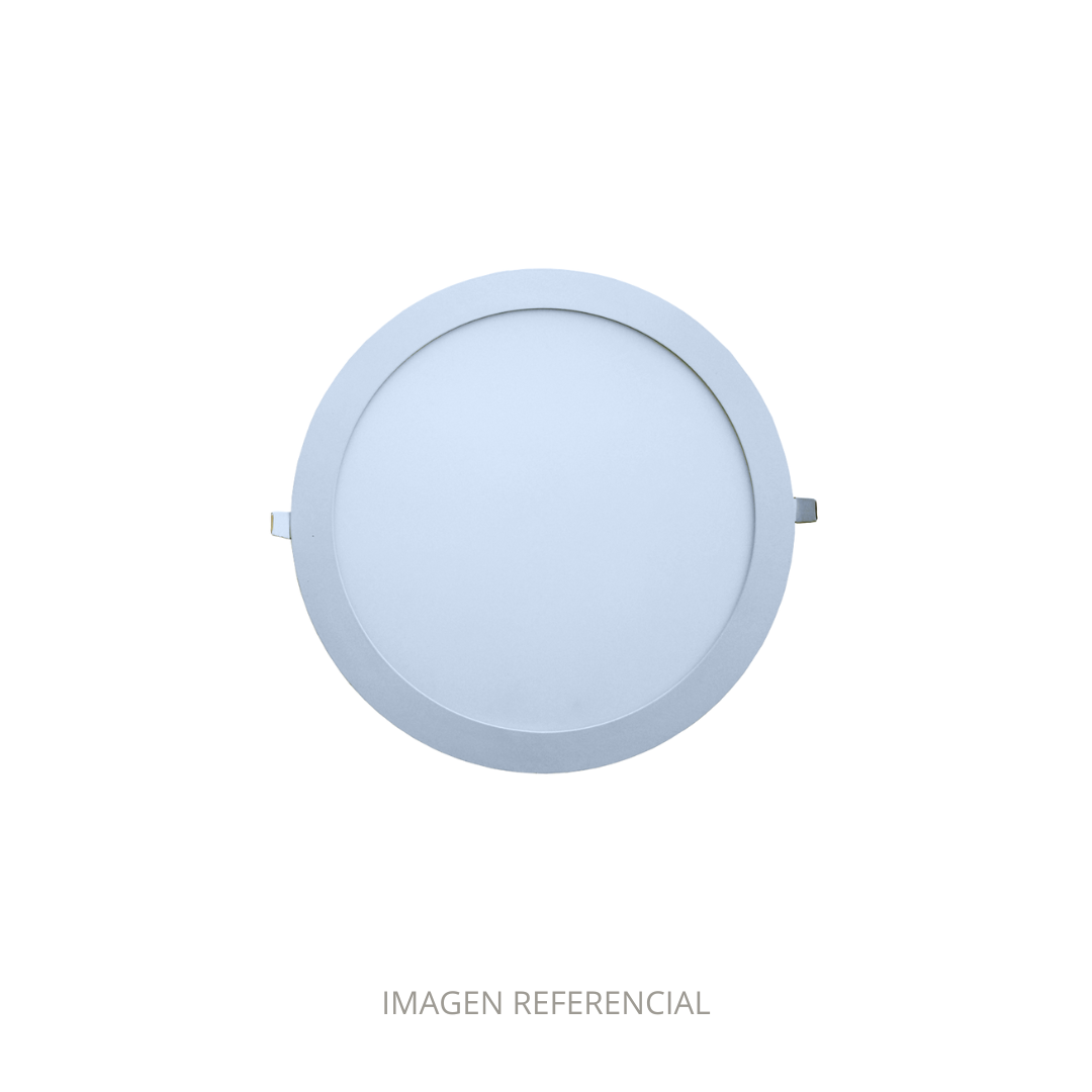 FOCO REDONDO EMBUTIDO 18W LED 220MM 6500K BEKAM