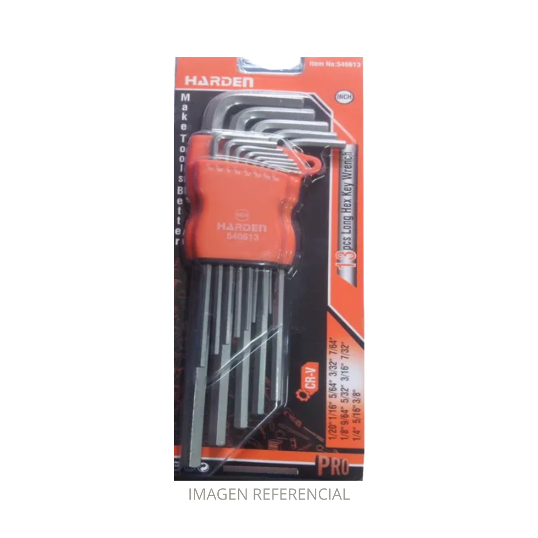 SET 13 PIEZAS LLAVES ALLEN HARDEN 540613