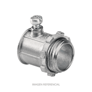 TERMINAL ZINC EMT CON PERNO 32MM