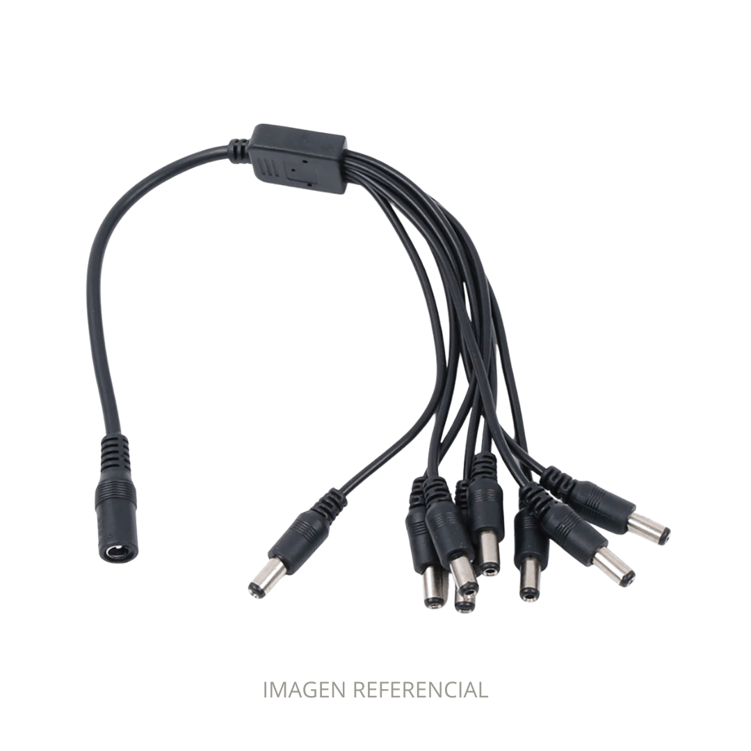 CABLE ADAPTADOR DE CORRIENTE DAHUA PULPO 1X8 DH-PFM979-1S8P