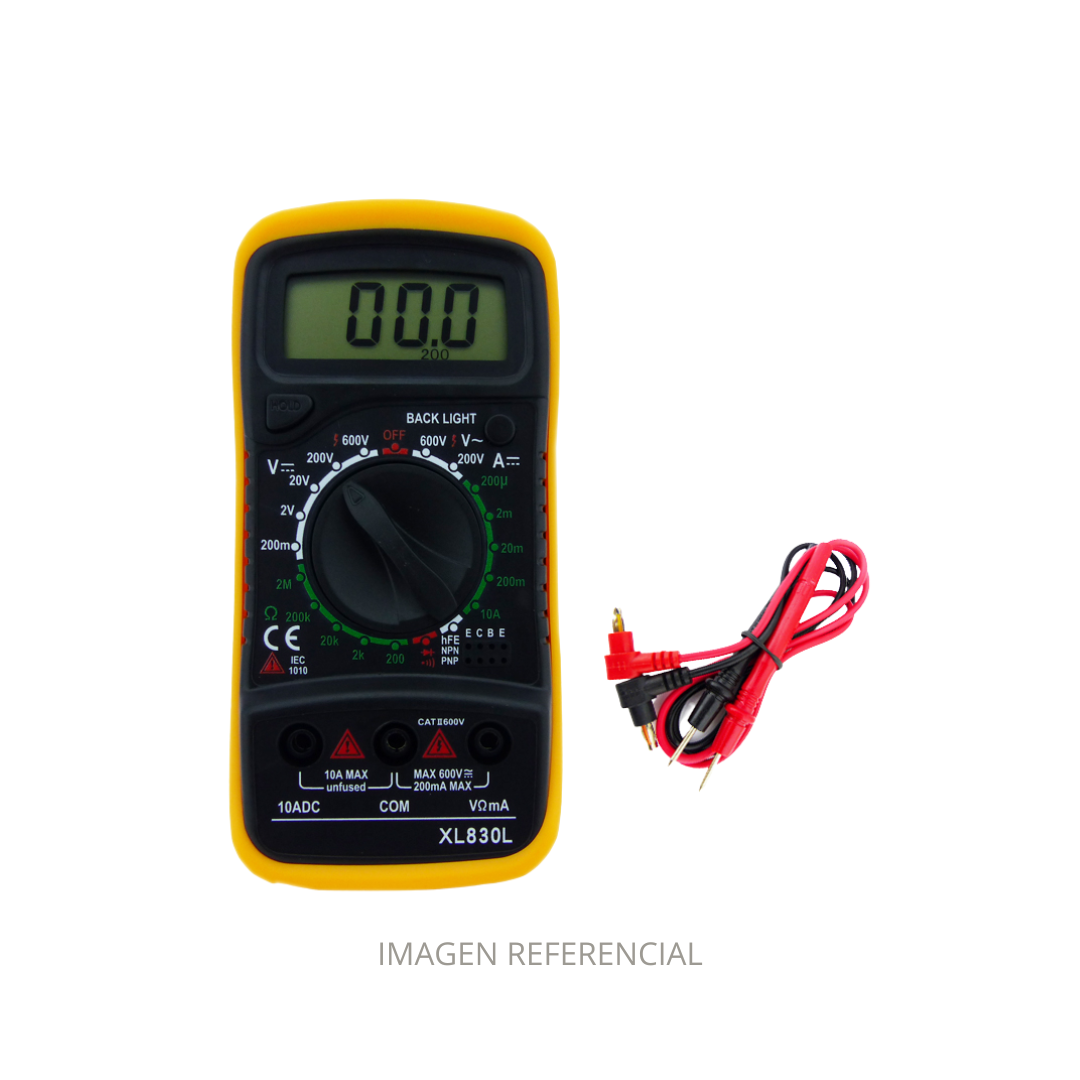 TESTER DIGITAL MOD.XL830L TMAX COD.117006 C/FUNDA ALTA