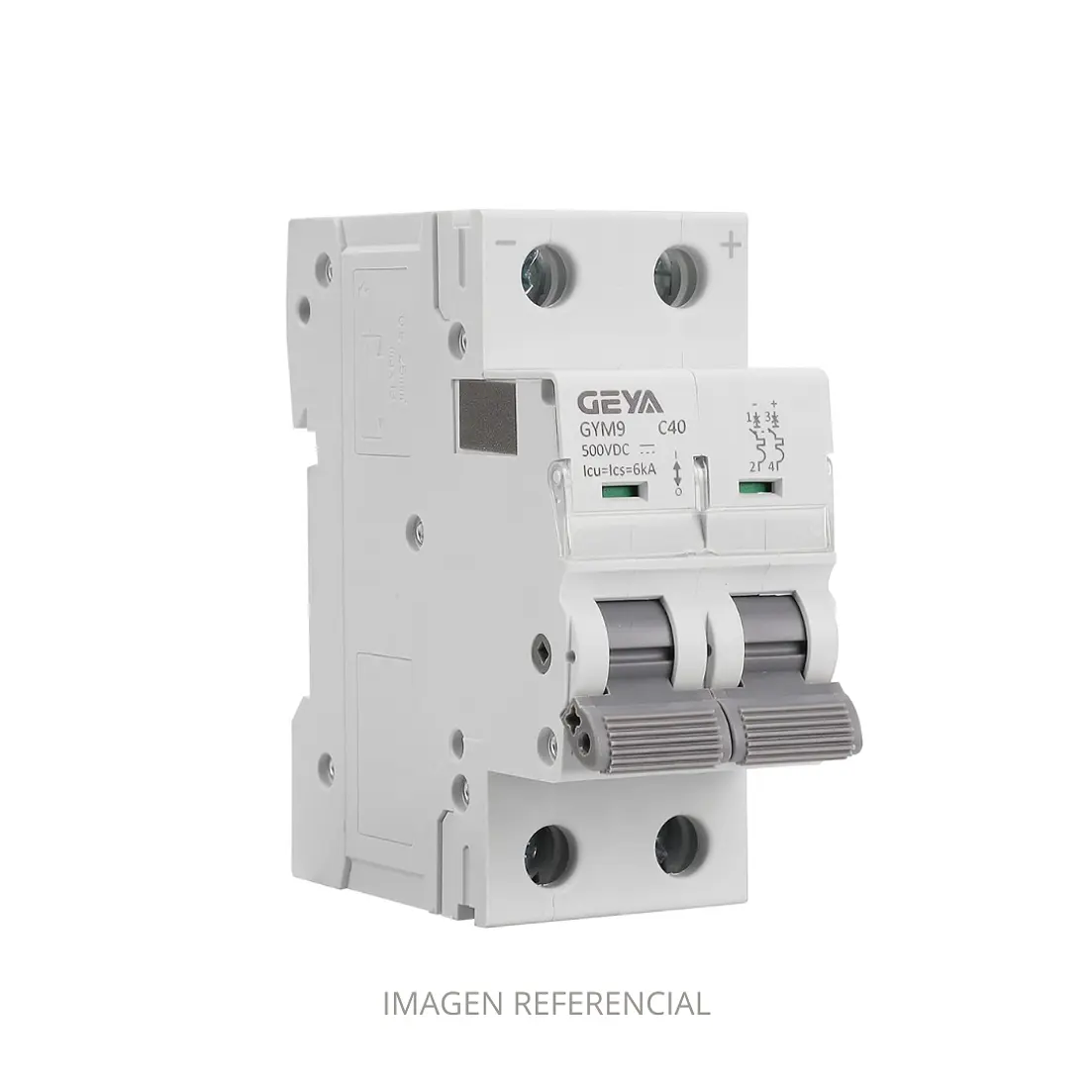 AUTOMATICO DC BIPOLO GEYA 500VDC 32A GEYA