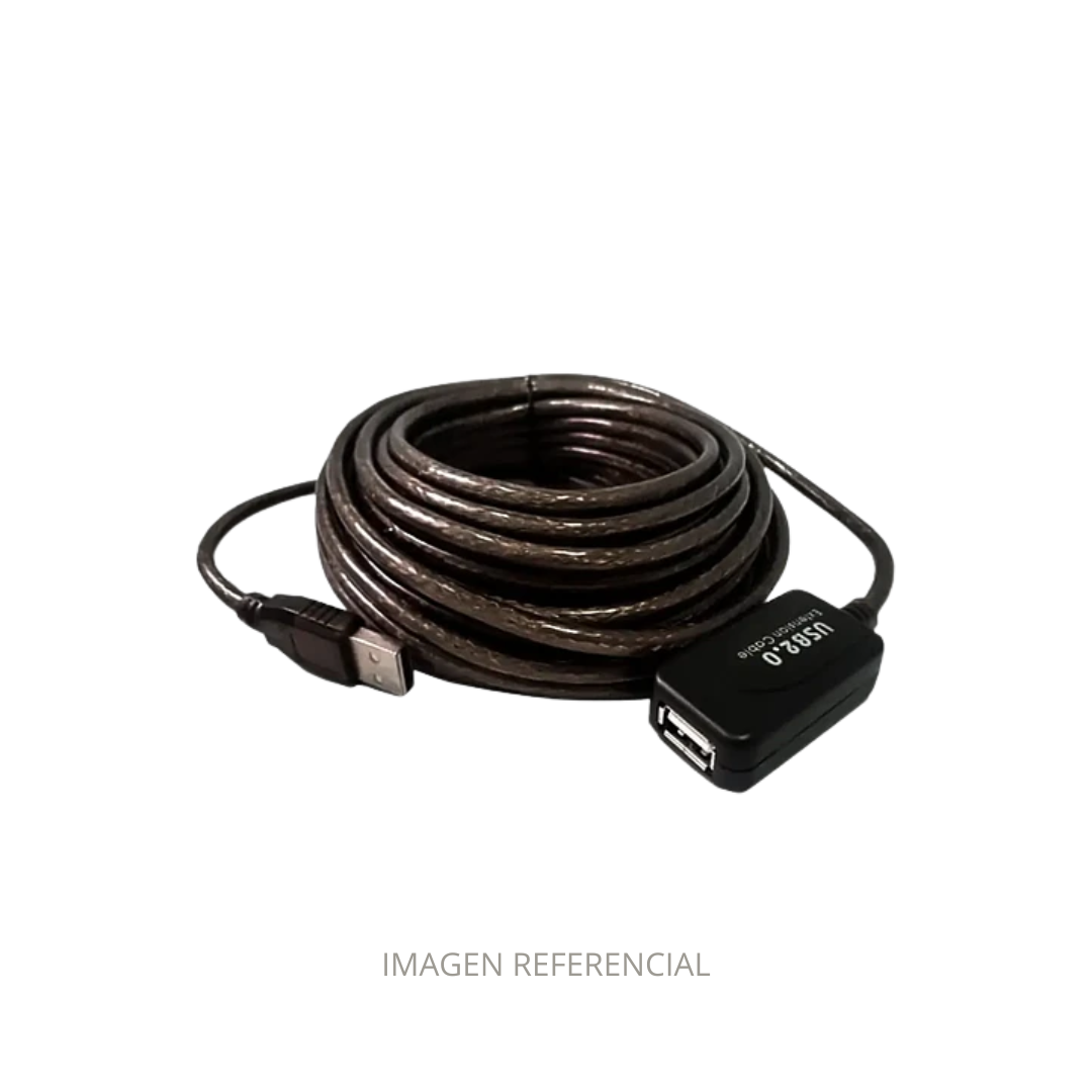 CABLE USB 2.0 EXTENSION ACTIVA DE 10 MTS/ UL-10AC CON REPETIDOR DE SEÑAL