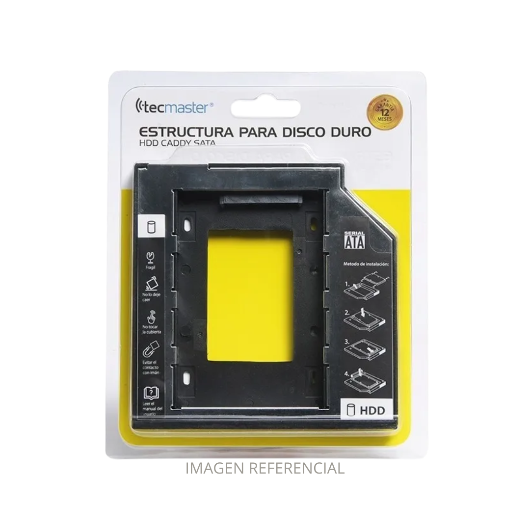 TECMASTER ESTRUCTURA PARA DISCO DURO HDD CADDY SATA