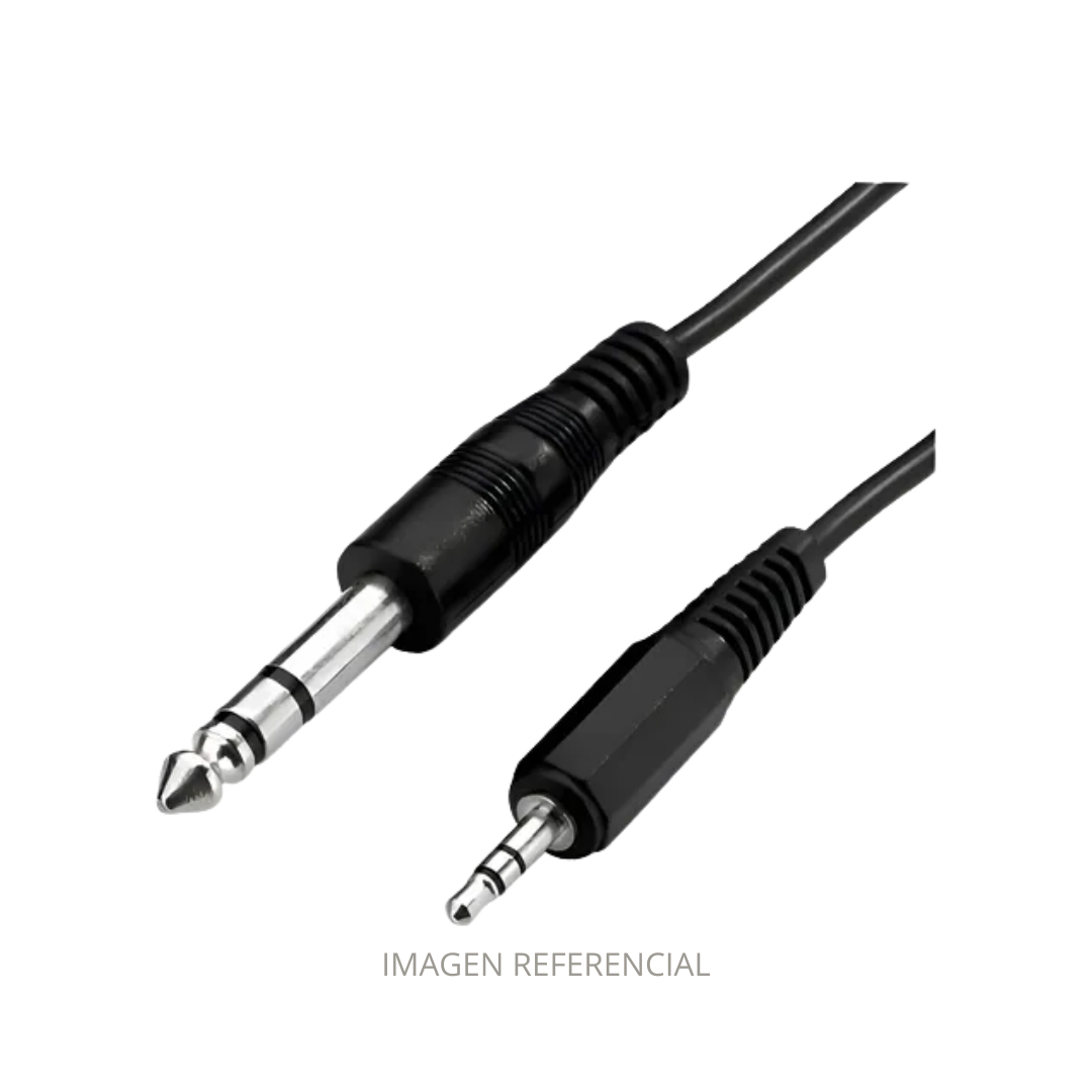 CABLE PLUG 3.5MM ST A PLUG 6.3MM ST