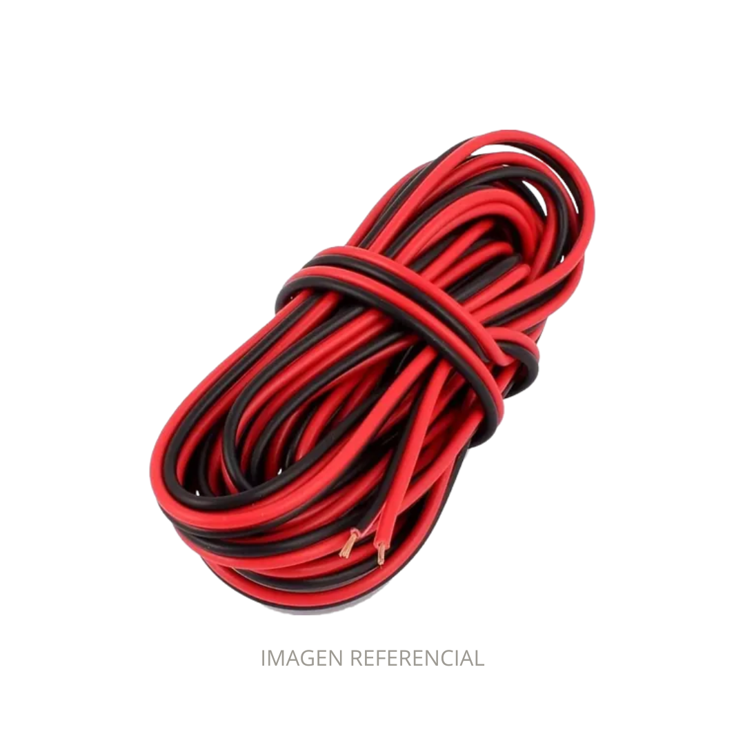 CABLE PARLANTE PARALELO 2X16AWG ROJO/NEGRO