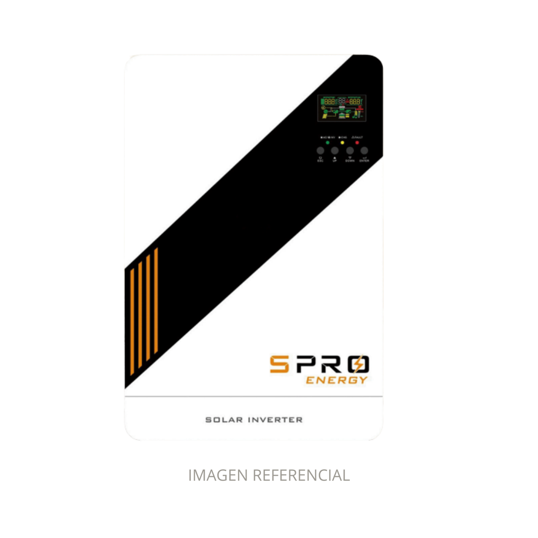 INVERSOR ONDA PURA TOROIDAL baja frecuencia 1.200W 12VDC 220VAC built in 60A MPPT 60-150V PV max. 810W