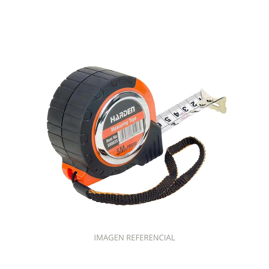 CINTA METRICA PROFESIONAL 5M X 19MM 580035 HARDEN