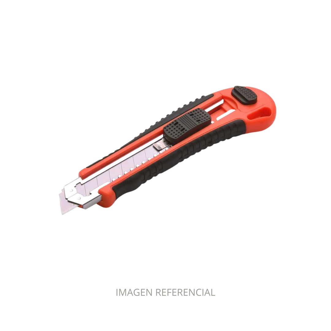 CUCHILLO CARTONERO 18X100MM PLASTICO 570312 HARDEN