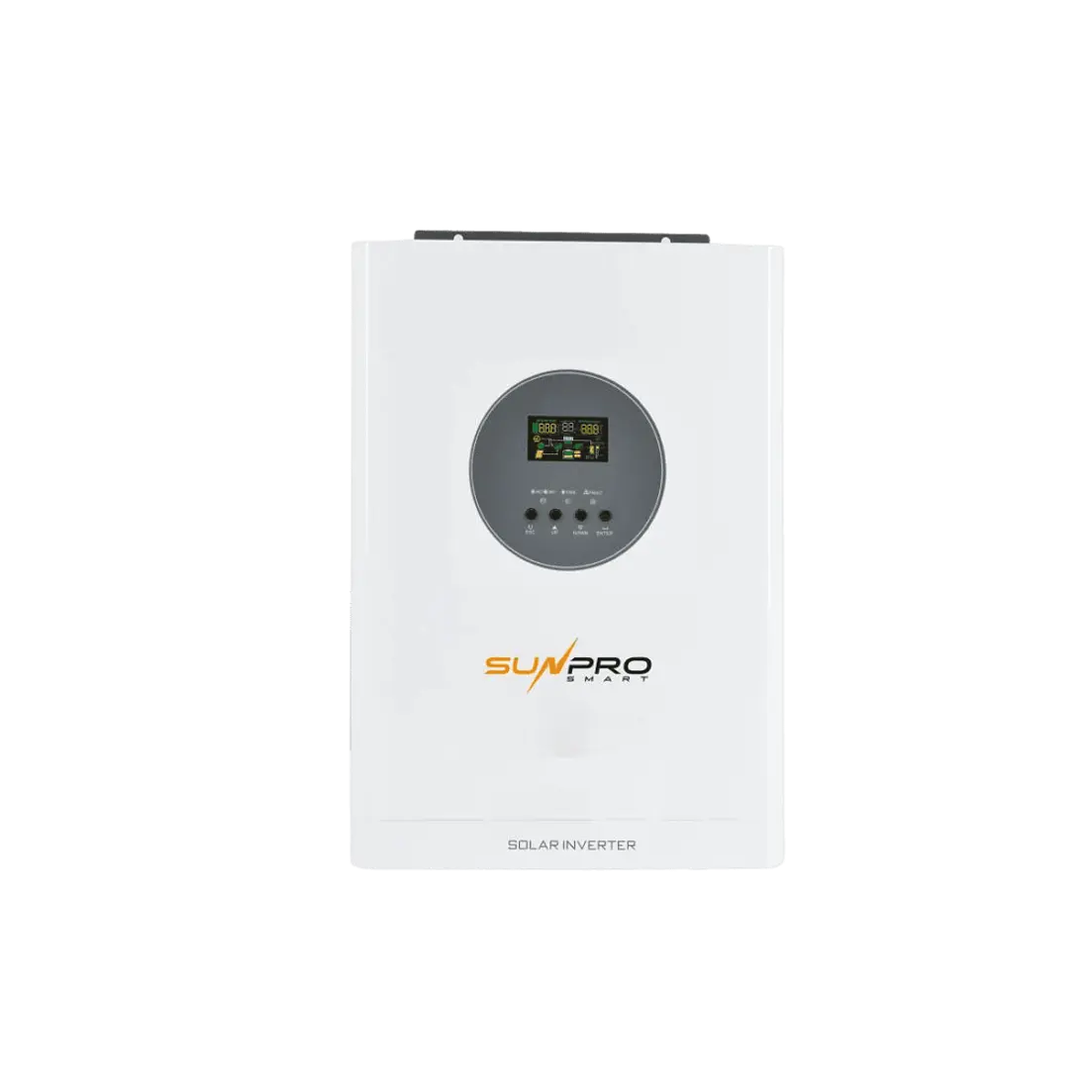 INVERSOR SUNPRO ONDA PURA 5500W PV MAX. 5.000W 48 VDC 220 VAC INCORPORADO 100A MPPT 60-500VDC