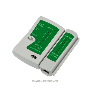 TESTER PROBADOR CABLE UTP RJ-45 RJ-11 CCE468