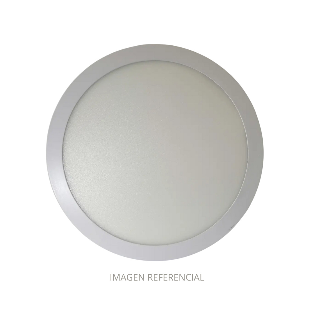FOCO SOBREPUESTO REDONDO LUZ FRIA 24W VERLUX