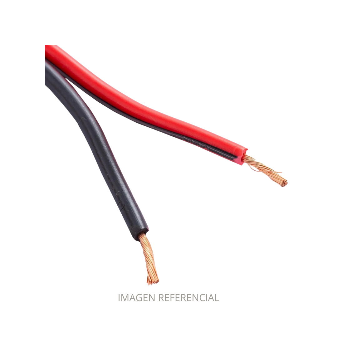 2X18PA CABLE PARLANTE ROJO/NEGRO 18AWG