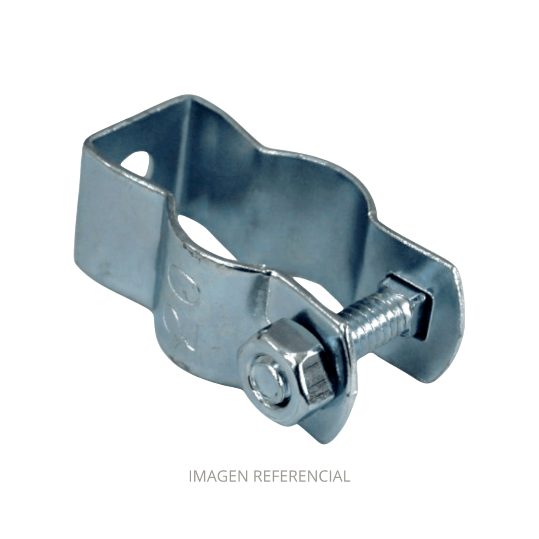 ABRAZADERA SOPORTE CON PERNO DE 20MM CADDY