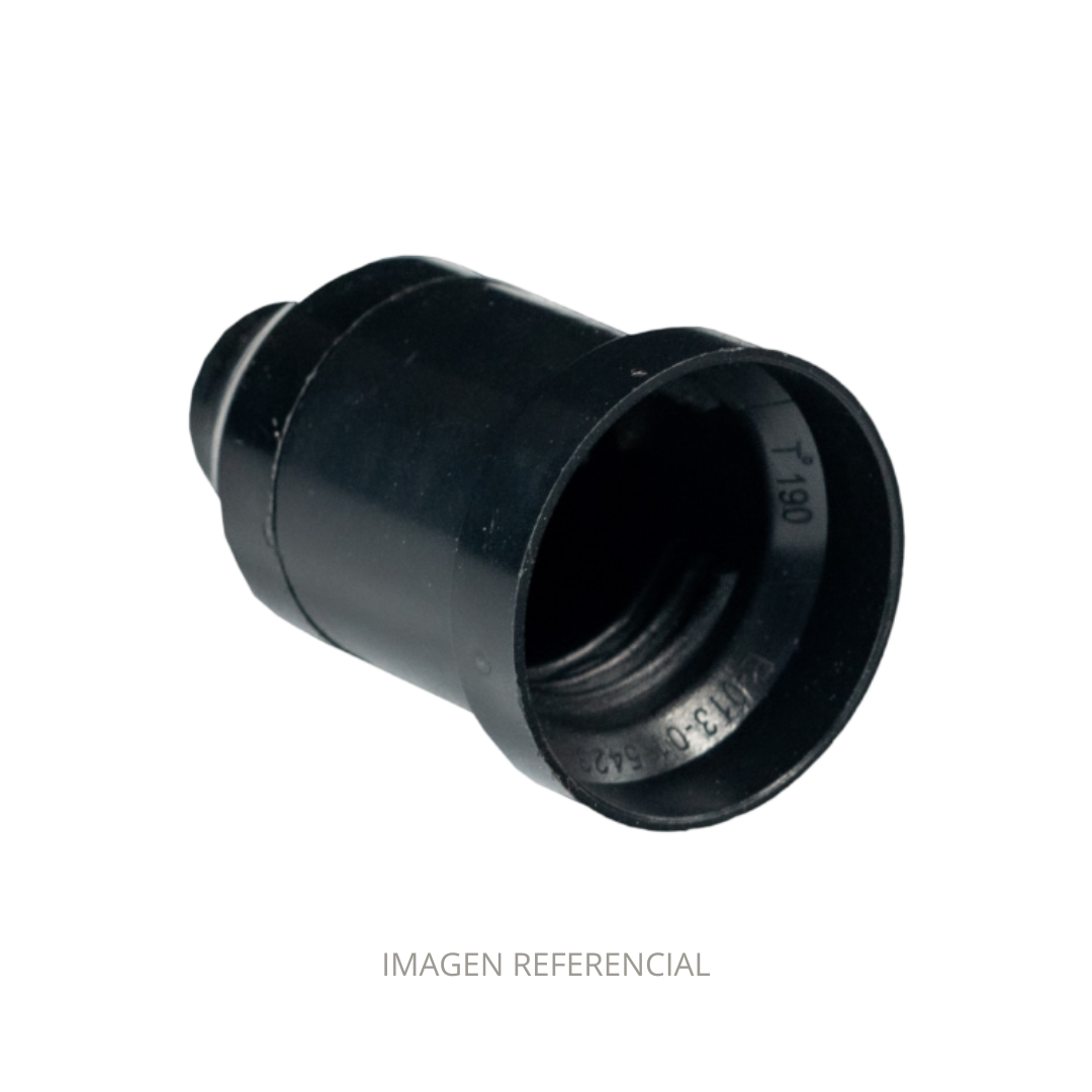 PORTALAMPARA E-27 POLIESTER NEGRO MEC