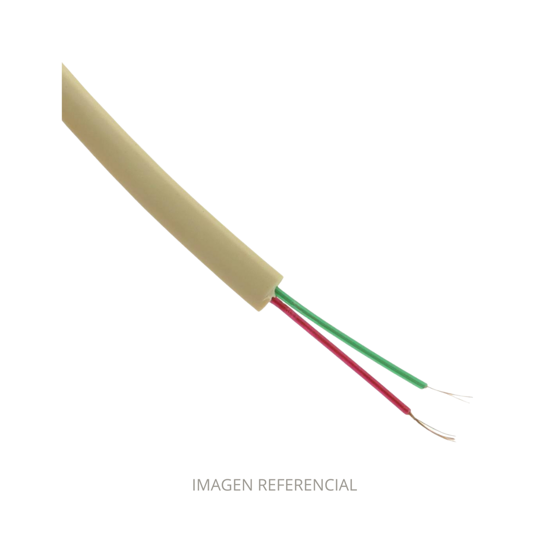 ALAMBRE PIN TELEFONICO REDONDO 2L 2X24 AWG