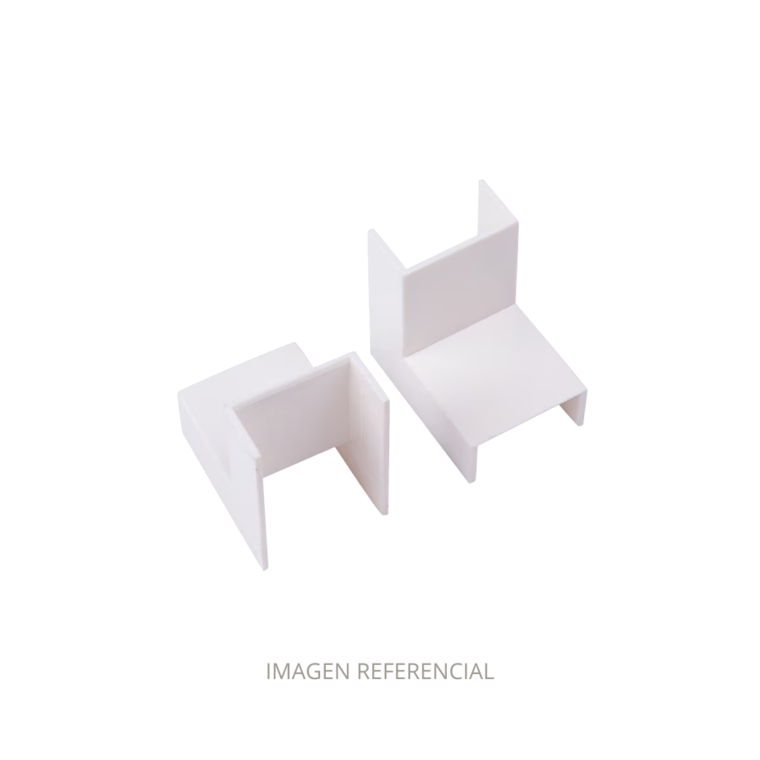 ANGULO INTERIOR PVC 20X10MM BEKAM