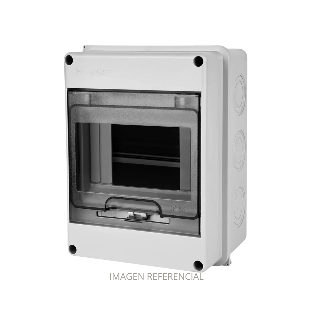 TABLERO SOBREPUESTO MEC IP65 IK08 - 5 CIRCUITOS