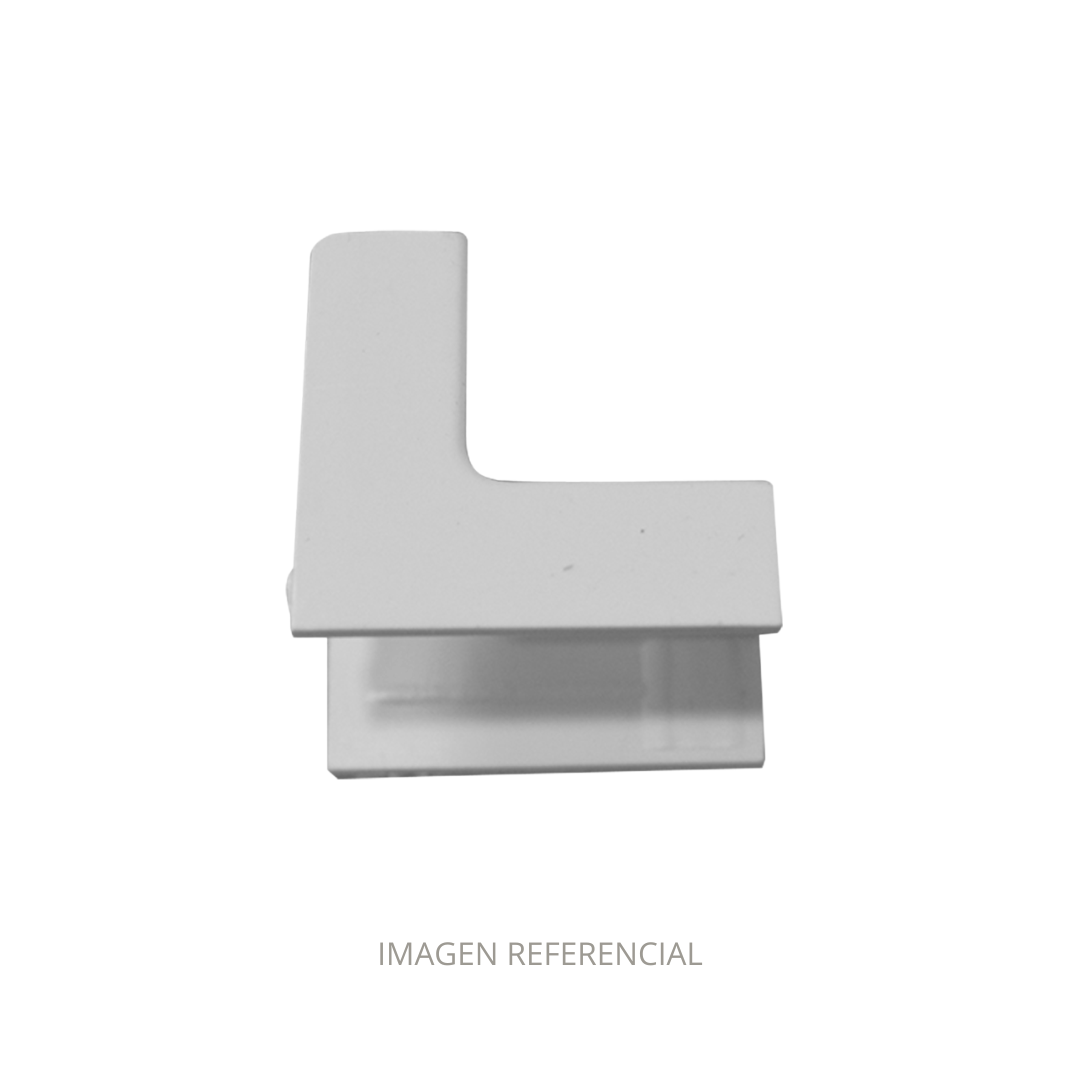 CURVA INTERIOR PARA CANALETA 20X10MM