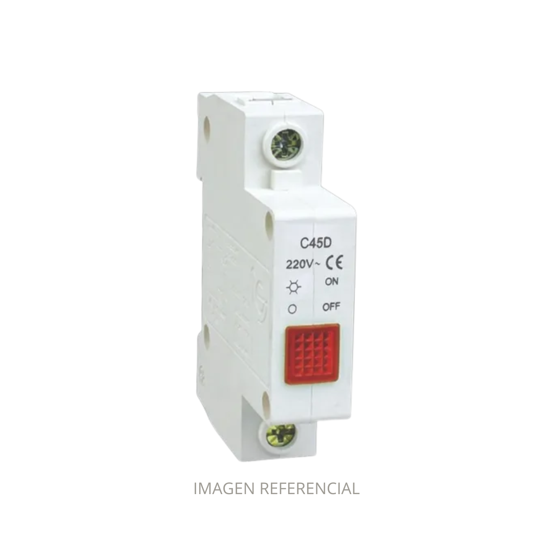 LUZ PILOTO RIEL DIN 220V