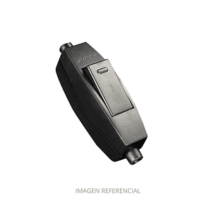INTERRUPTOR VOLANTE 9/12 NEGRO PARA LAMPARA MEC