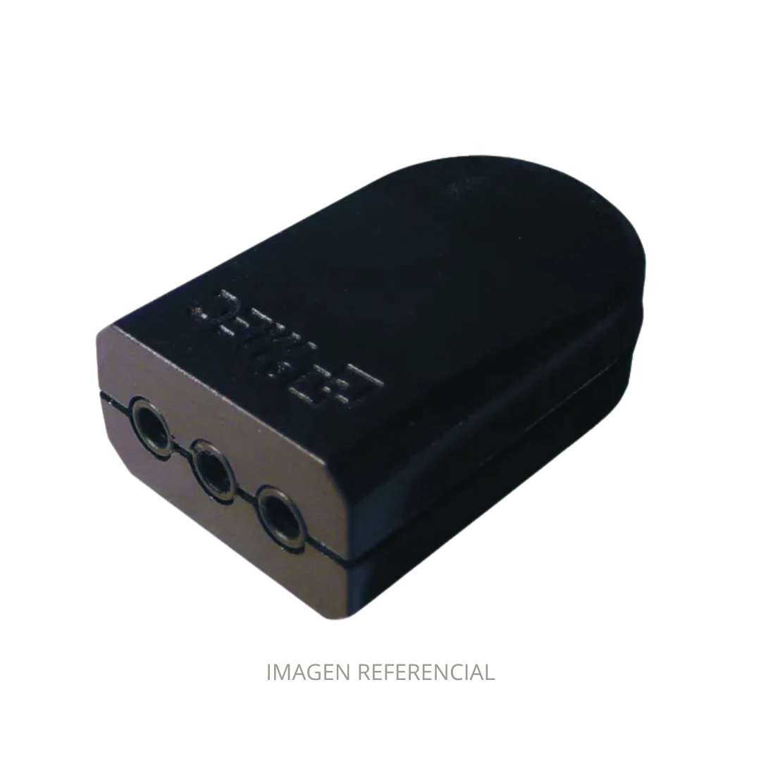 HEMBRA VOLANTE PLANA 10A 2P NEGRO 0400HV0321 MEC