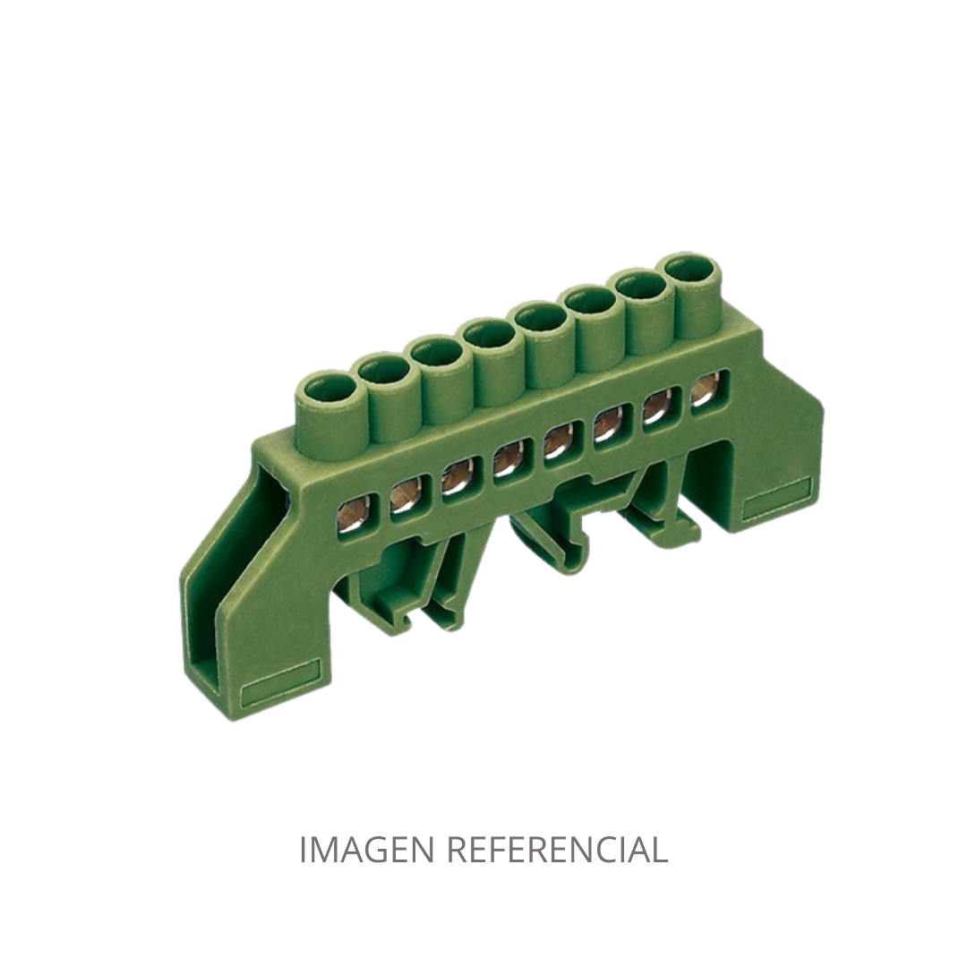 BARRA REP BRONCE AISLADA 8 POLOS VERDE