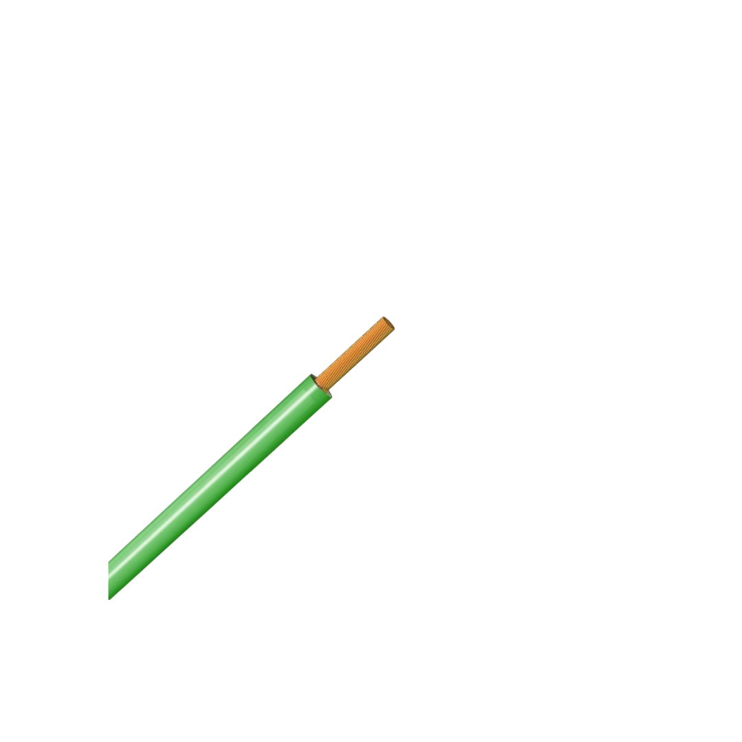 CABLE EVA LIBRE HALOGENO 4MM VERDE