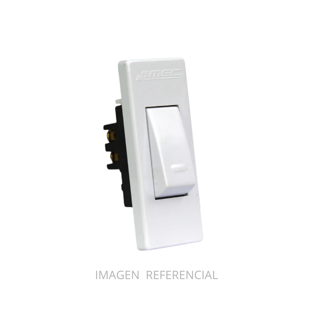 0100IA0346 INTERRUPTOR PULSADOR ARIS NA 250V/10A BLANCO