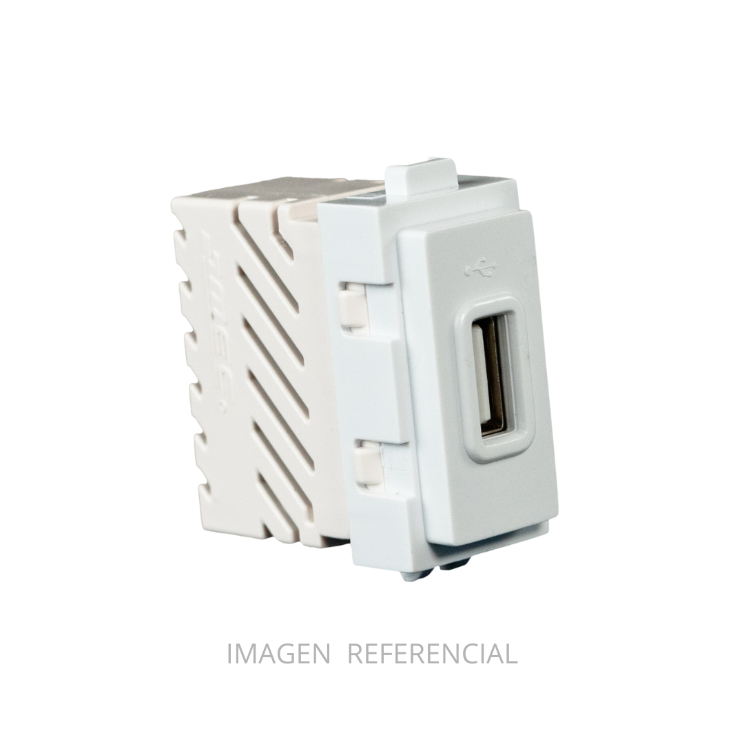 MODULO TOMA USB 2.1A 220-240V