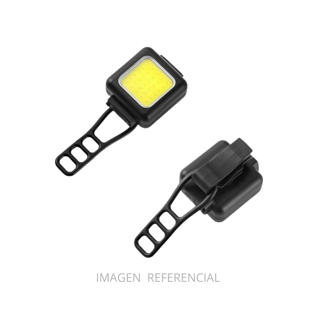 SET DE LUZ BICI DELANTERA Y TRASERA LED CO.156903 RECARGABLE
