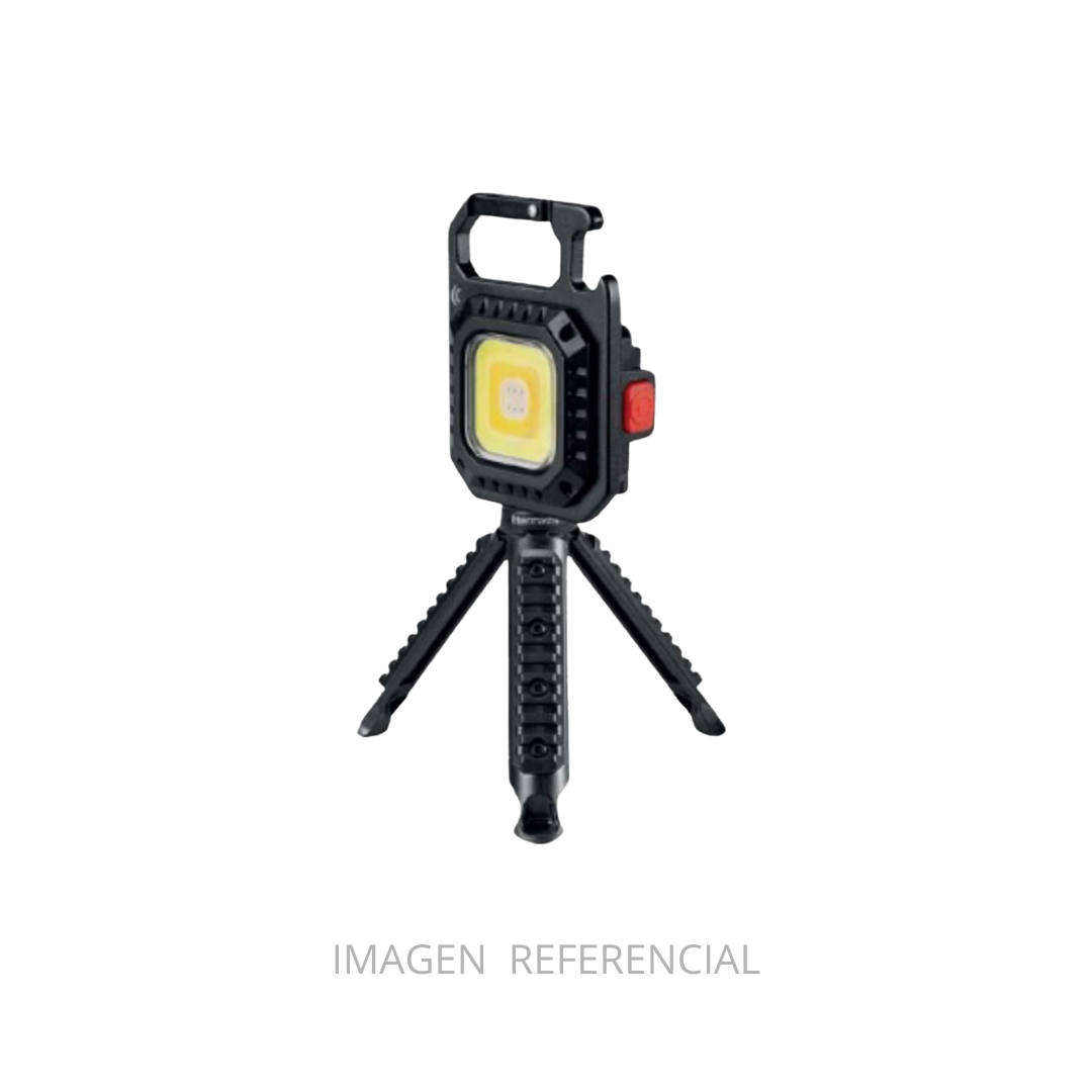 MINI FOCO LED OUTDOOR + RECARGABLE + TRIPODE TECMASTER