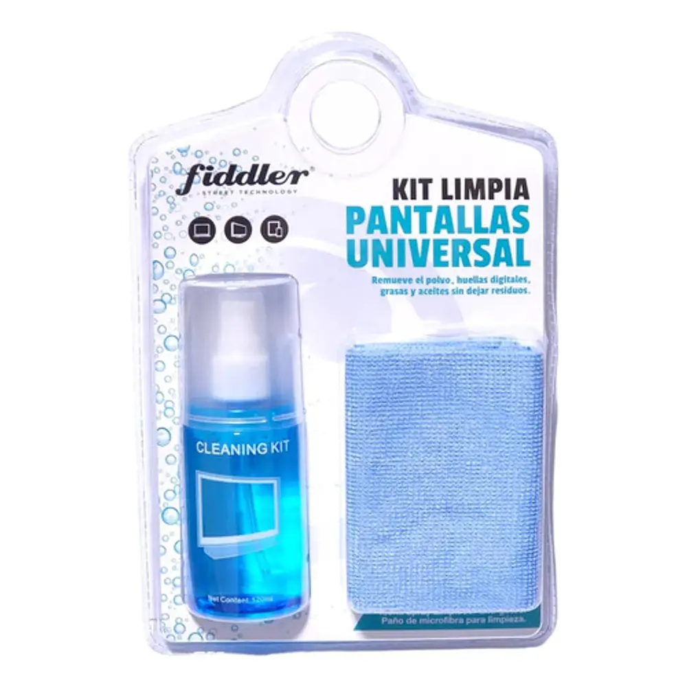 PAÑO LIMPIADOR Y SPRAY FIDDLER