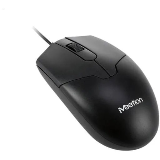 MOUSE CON CABLE NEGRO MEETION M360
