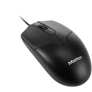 MOUSE CON CABLE NEGRO MEETION M360