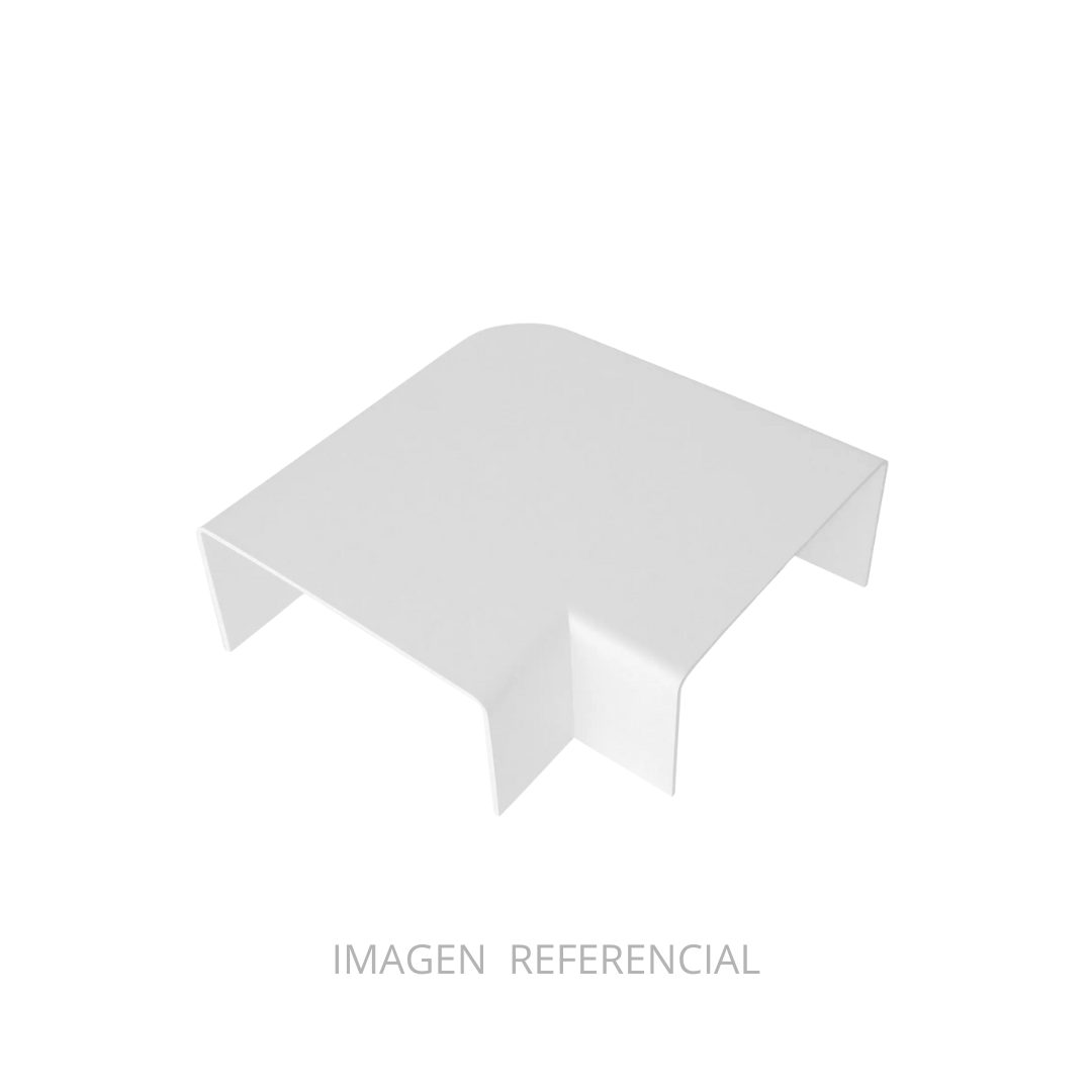 CURVA PLANA PVC 100X50MM BEKAM