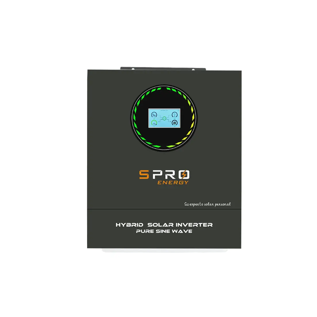 INVERSOR SUNPRO 8600W 48VDC NO PARALELO 150A 6500W PV X MPPT 120-500V PANTALLA TOUCH