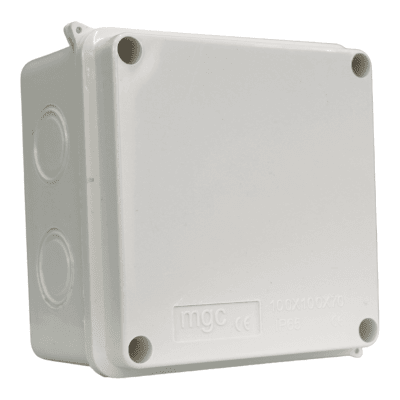 CAJA ESTANCA LISA 100X100X60MM