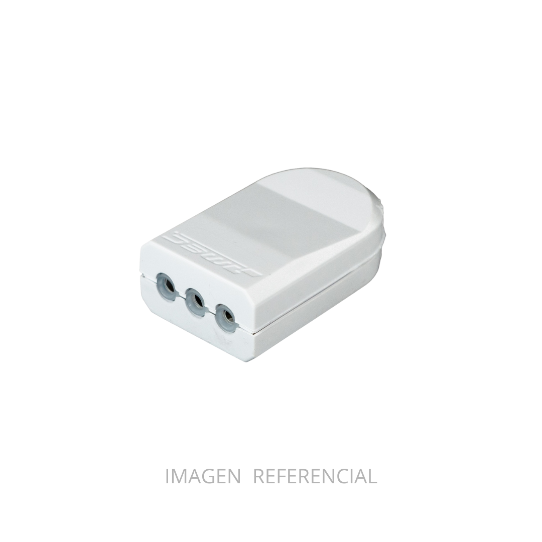 HEMBRA VOLANTE PLANA 2 PATAS + TIERRA 10A CLARO 0400HV0324 MEC